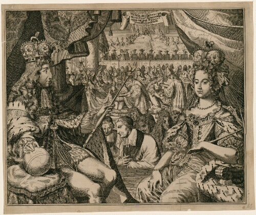 Wilhelm III von Oranien und Maria Stuart, König und Königin von groß Britannien, Franckreich und Irland