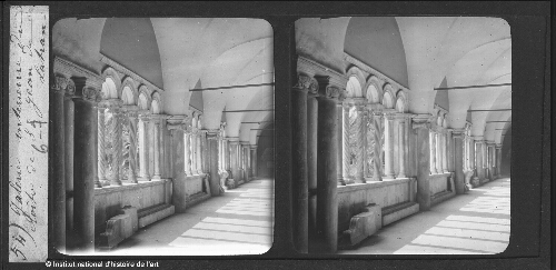 [Rome] Galerie intérieure du cloître de Saint Jean de Latran