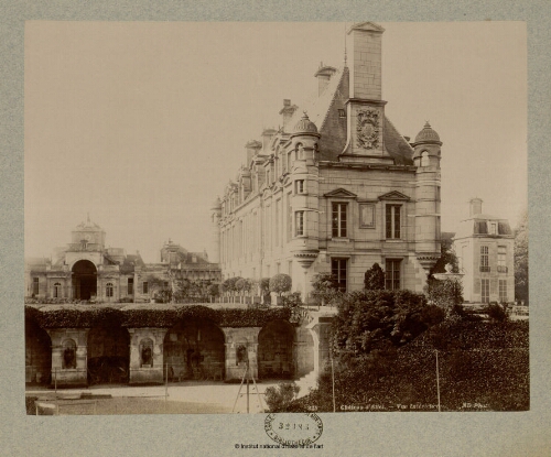 Château d'Anet. Vue intérieure