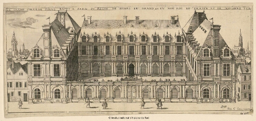 Le Grand College Roial basti à Paris du règne de Henri le Grand [...]