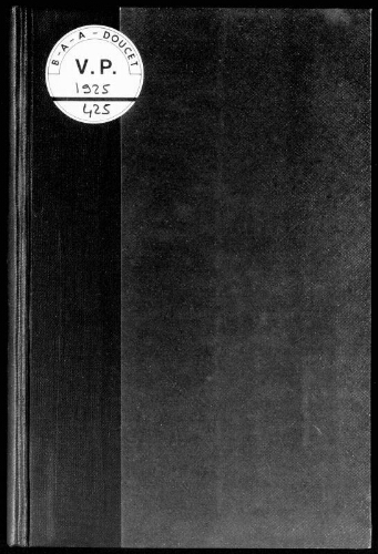 Catalogue de la bibliothèque de Monsieur le Baron de Sant’Anna, I. : [vente du 16 mai 1925]