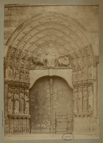 Angers, Cathédrale, portail ouest