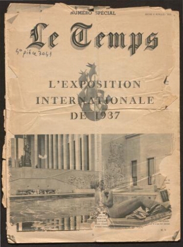 L'Exposition internationale de 1937