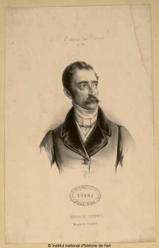 Horace Vernet, membre de l'Institut