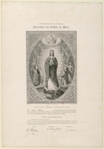 [Sainte Vierge (Immaculée Conception), Paris, Église Saint-Pierre de Chaillot]