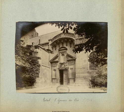 Portail Saint Germain des Prés