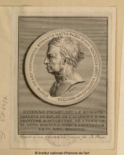 Étienne Picart, dit le Romain, graveur du Roi, et de l'Académie Royale de Peinture et Sculpture [...]