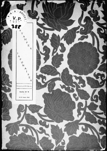 Estampes japonaises, collection de H-M. Barnes : [vente des 11 et 12 juin 1931]