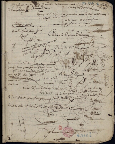 Cahiers de classe (1811-1815) : 5ème cahier