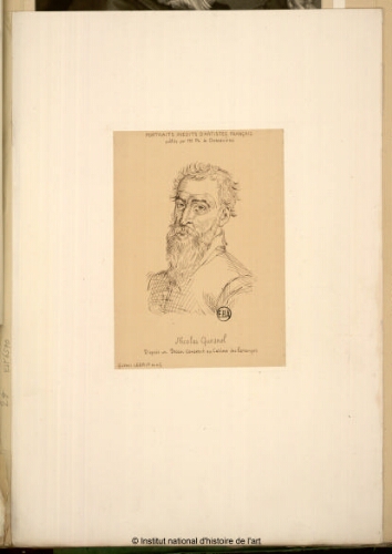 Nicolas Quesnel, d'après un dessin conservé au Cabinet des estampes