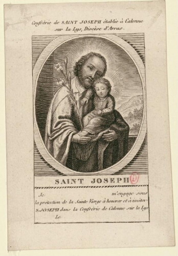 [Saint Joseph, Calonne-sur-la-Lys (Pas-de-Calais), Église paroissiale Saint-Omer]
