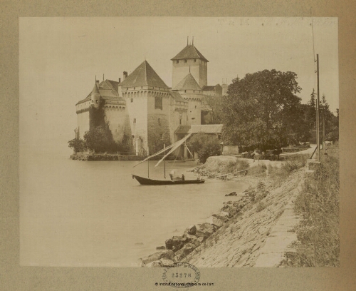 Lac Léman. Le Château de Chillon
