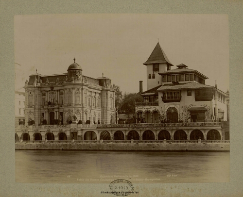 Exposition Universelle de 1900. Palais des Nations Etrangères, la Hongrie et la Bosnie-Herzégovine