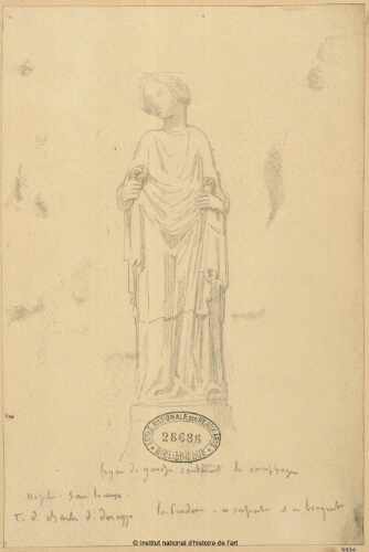 Naples, San Lorenzo, Tombeau de Charles de Durazzo : figure [...]