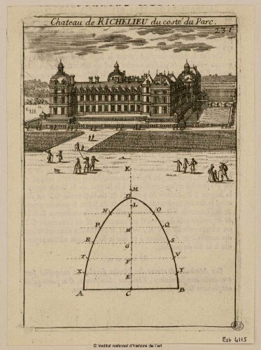 Château de Richelieu du costé du parc