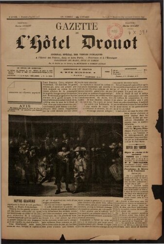 Gazette de l'Hôtel Drouot. 18 : 1898