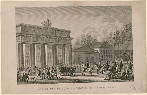 Entrée des Français à Berlin, le 27 octobre 1806