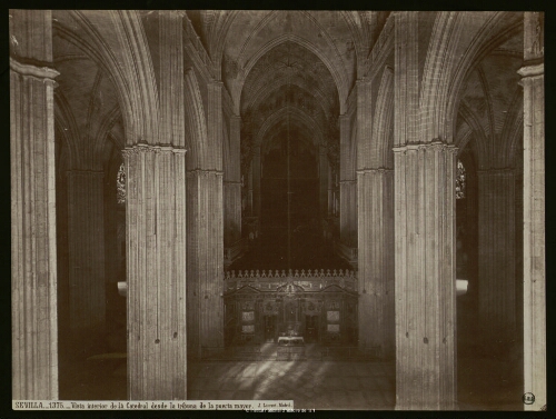 Sevilla. Vista interior de la catedral [...]