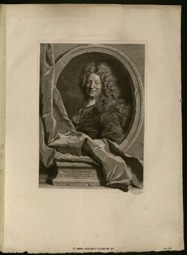 François Girardon, natif de Troyes, sculpteur ordinaire du Roy, chancelier, recteur en son Académie Royale