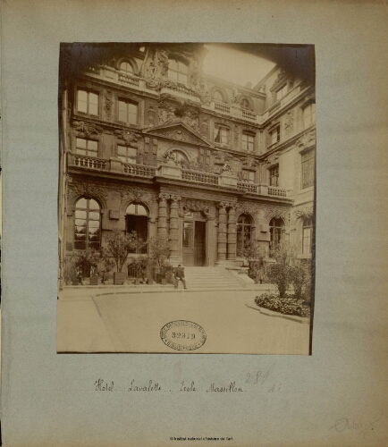 Hôtel Lavalette, Ecole Massillon