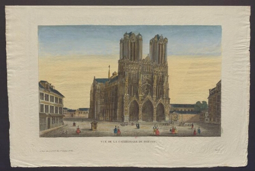 Vue de la Cathédrale de Reims