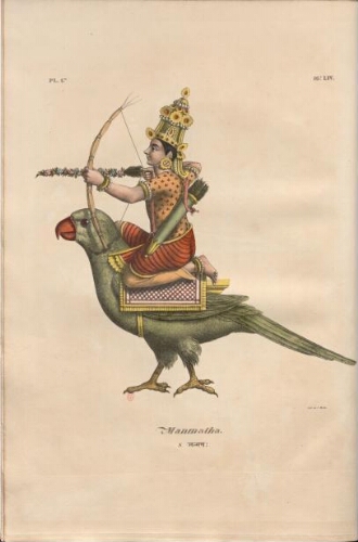 L'Inde française, ou collection de dessins lithographiés représentant les divinités, temples, costumes [...]. Tome second