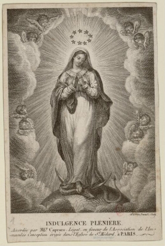 [Sainte Vierge (Immaculée Conception), Paris, Église Saint-Médard]