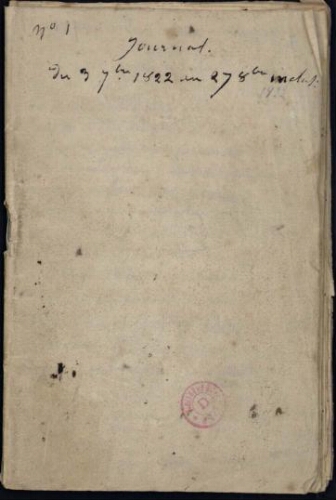 Journal de Delacroix : 1822-24