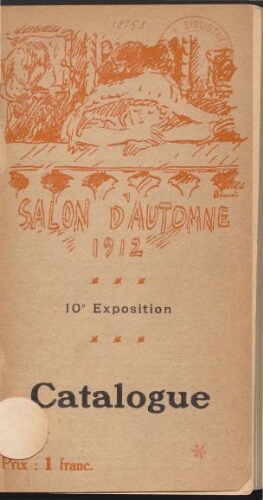 [Salon d'automne, 1912]