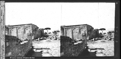 Pompei. Réservoir des eaux à la porta Vesuviana
