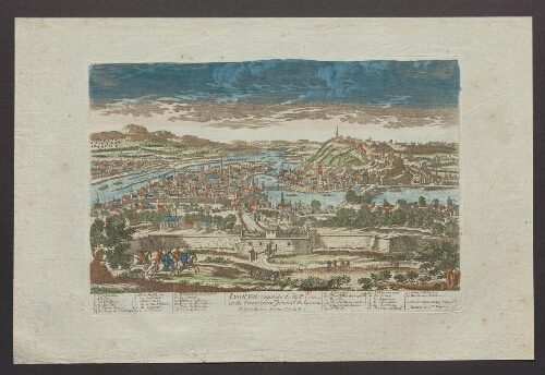 Lyon, ville capitale de la province et du gouvernement général du Lyonnais