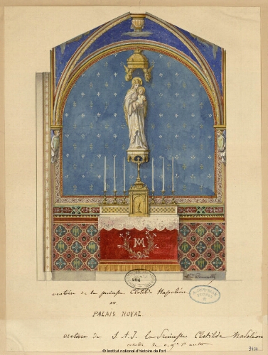 Oratoire de la Princesse Clotilde Napoléon av. Palais-Royal