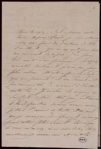 Dix-huit lettres de la famille de Frédéric Villot à Eugène Delacroix