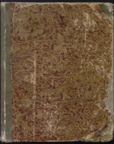 Livre de comptes autographe de Barye, période 1857-1864, et livret de la vente de 1884