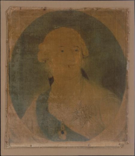 [Portrait du roi Louis XVI, dans un médaillon ovale]