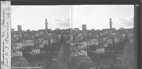 Panorama de Sienne pris de S. Domenico