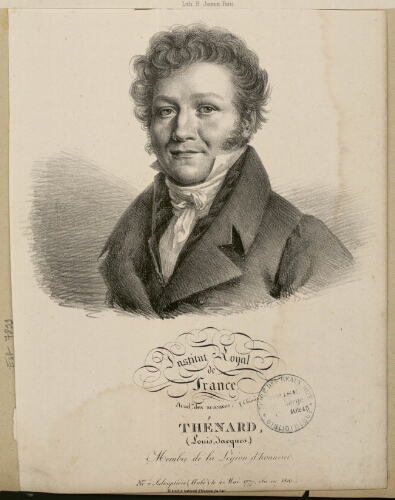 Thénard (Louis Jacques), membre de la Légion d'honneur, né à Lalouptière (Aube) le 4 mai 1777 [...]