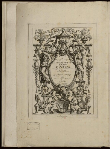 Premier des magnifiques carrosses de Monseigneur le Duc d'Ossuna [...] pour l'entrée publique de son Excellence à Utrecht , 1713