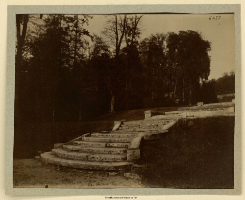 Saint-Cloud, vue du parc