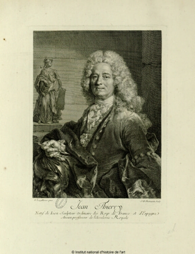 Jean Thierry, natif de Lion, sculpteur ordinaire des Roys de France et d'Espagne, ancien professeur de l'Académie Royale