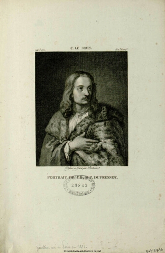Portrait de Ch. Alp. Dufresnoy
