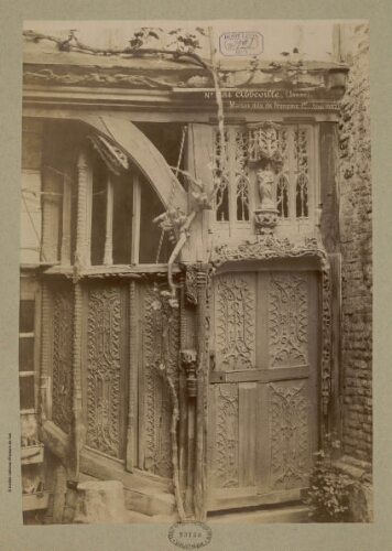 Abbeville (Somme), Maison de François Ier (mars 1887)