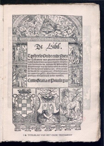 De Houtsneden in Vorsterman's Bijbel van 1528