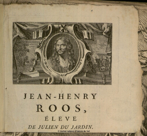Jean-Henry Roos, élève de Julien du Jardin