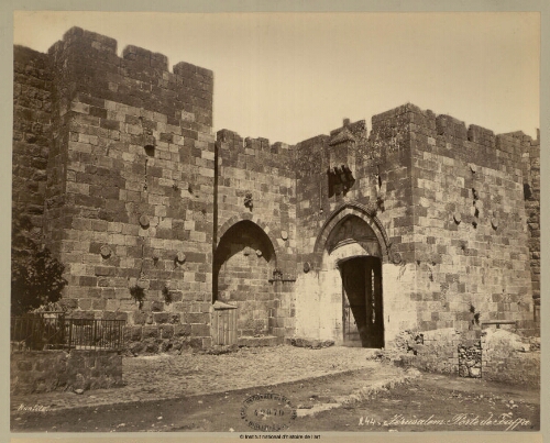 Jérusalem. Porte de Jaffa
