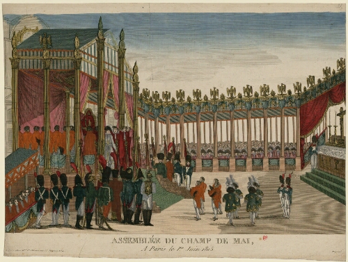 Assemblée du Champ de Mai, A Paris le 1er Juin 1815