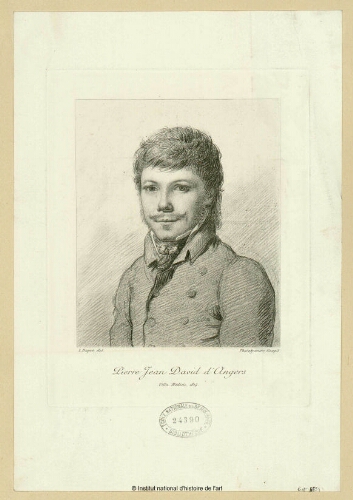 Pierre Jean David d'Angers, Villa Médicis, 1814