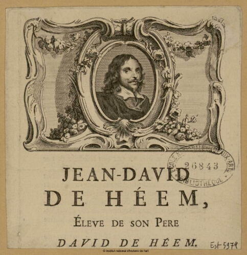 Jean-David de Héem, élève de son père David de Héem