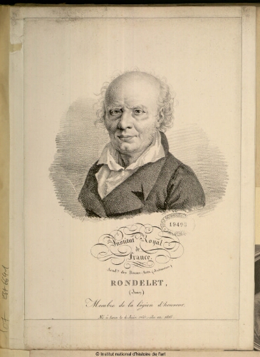 Rondelet (Jean), membre de la Légion d'honneur, né à Lyon le 4 juin 1743 [...]