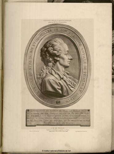Jean Le Prince, peintre du Roi et conseiller de son Académie Royale de Peinture et Sculpture